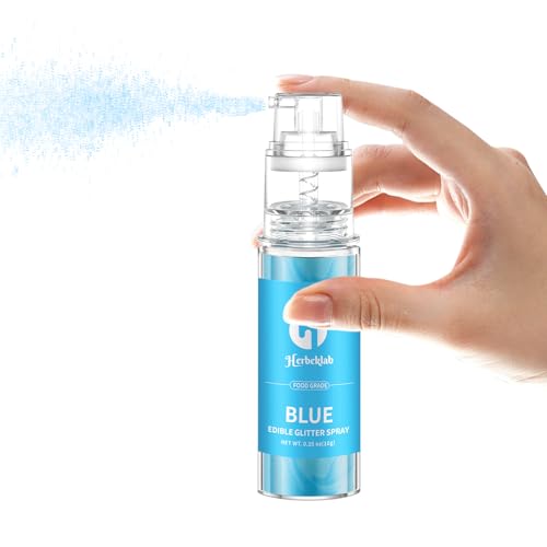Edible Glitter Spray 10g Food Grade Cake Glitter Edible Spray for Chocolate Strawberry Cake Pops