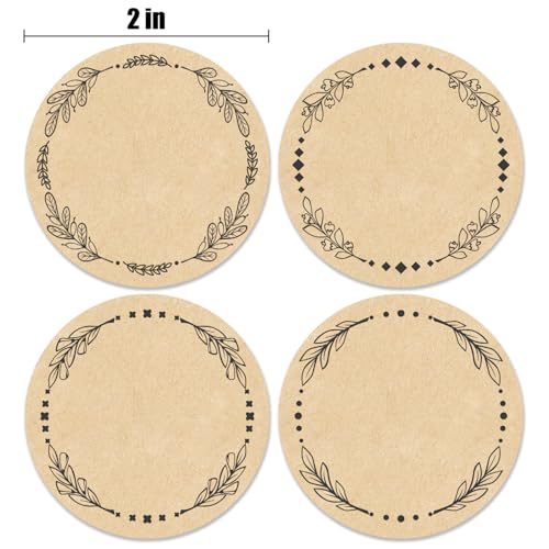 2" Stickers for Jars and Lids