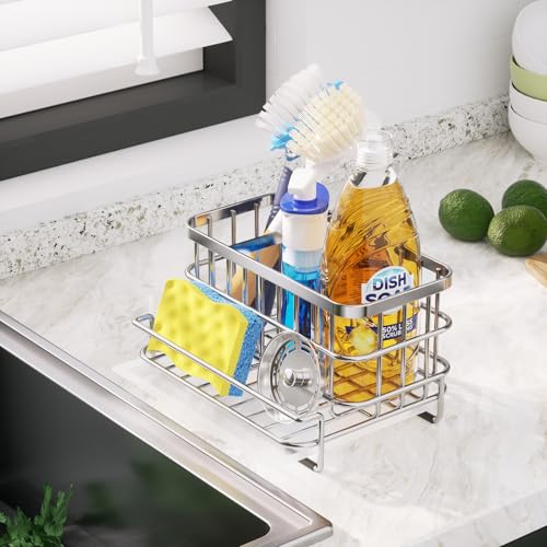 Multifunctional Sink Caddy with Drain Tray