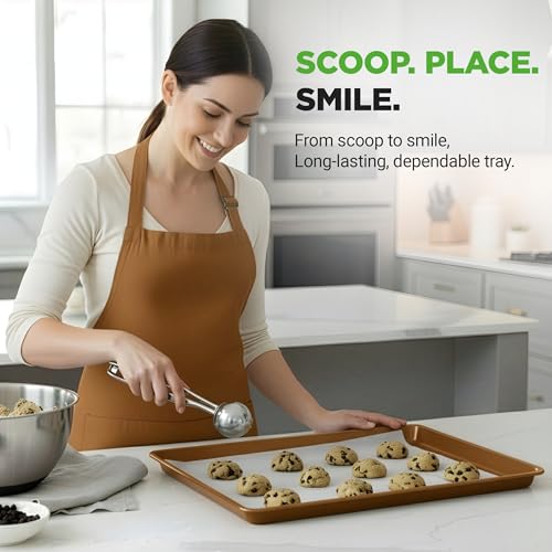 NutriChef Nonstick Cookie Sheet Baking Pan