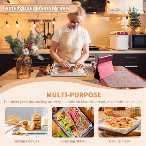 Stainless Steel Baking Sheet Set of 2