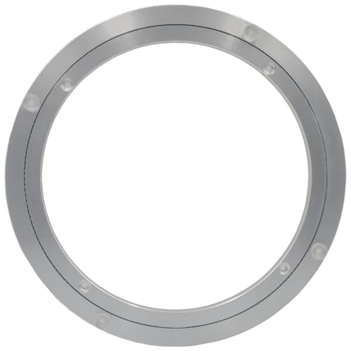 Lazy Susan Inchs Aluminum Bearing Metal Rotating Turntable Bearings Swivel Plate Hardware for Dining