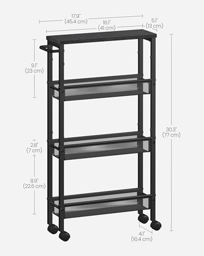 Slim Rolling Cart