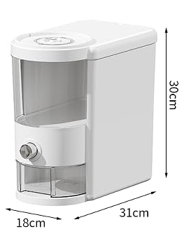 Rice Container with Measuring Cup
