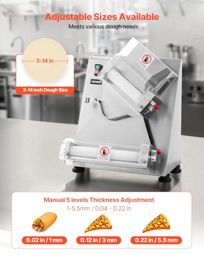 Pizza Dough Roller Sheeter (3-14 inch)