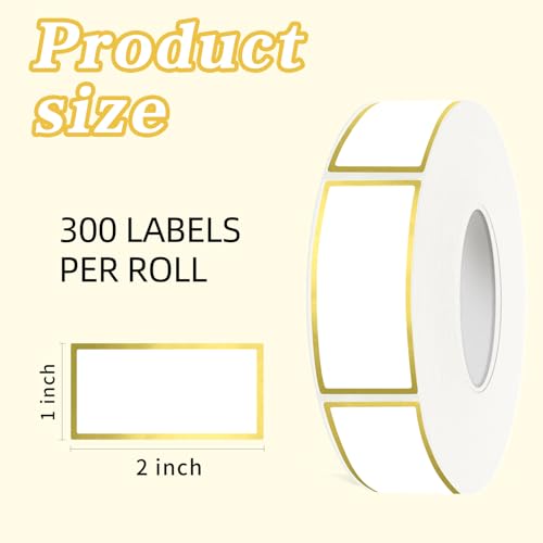 Freezer Labels Water Oil Resistant with Perforation Line for Food Containers Jars Pantry Organization
