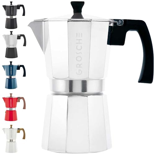 Milano Moka Pot (6 espresso cups / Silver)