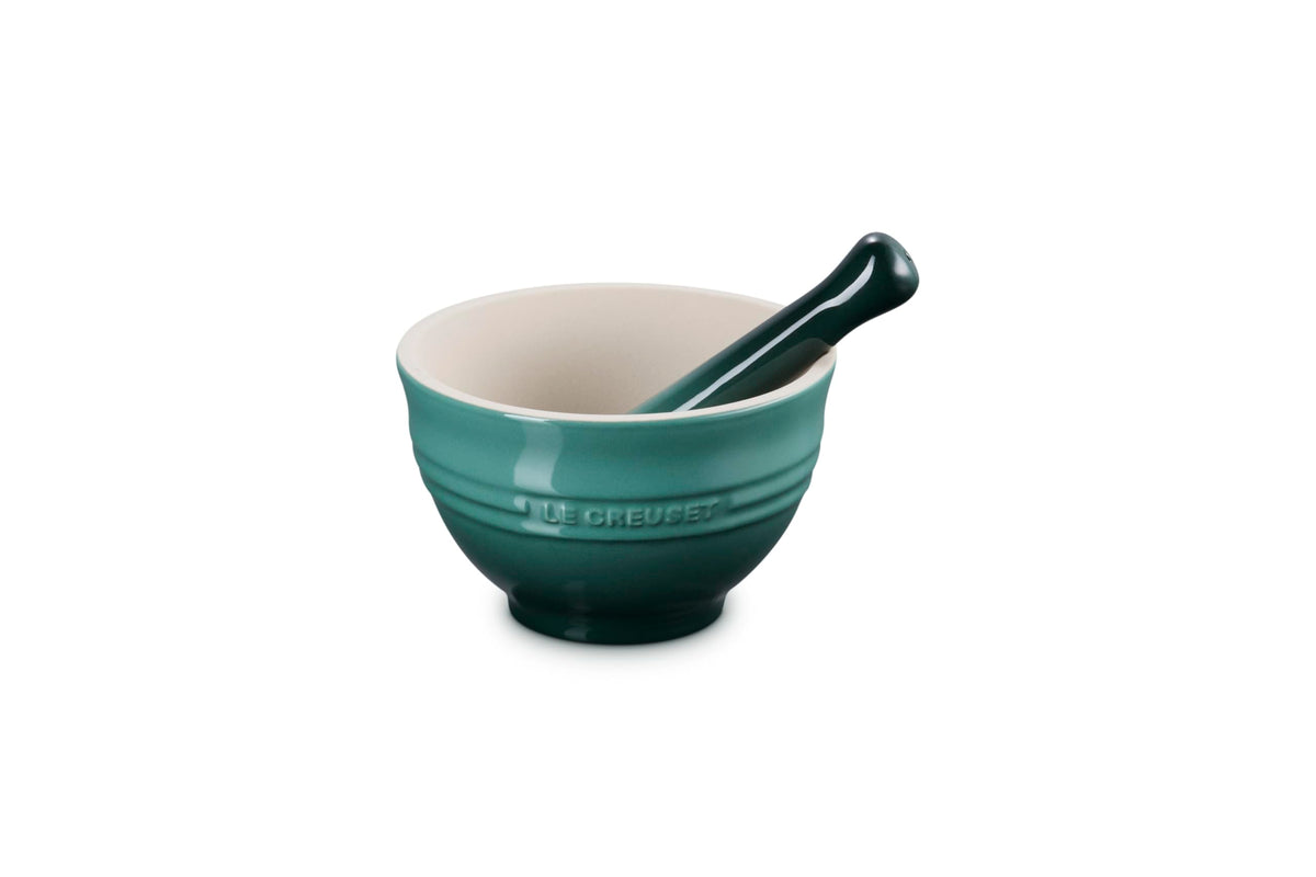 Stoneware Mortar & Pestle (Artichaut)