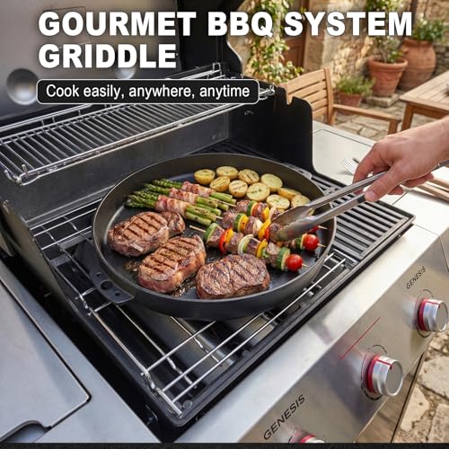 Cast Iron Griddle Grill Plates for Weber Spirit & Genesis Series