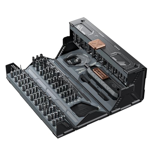 Precision Screwdriver Set with Multiple Bits for Electronics and Household Repairs