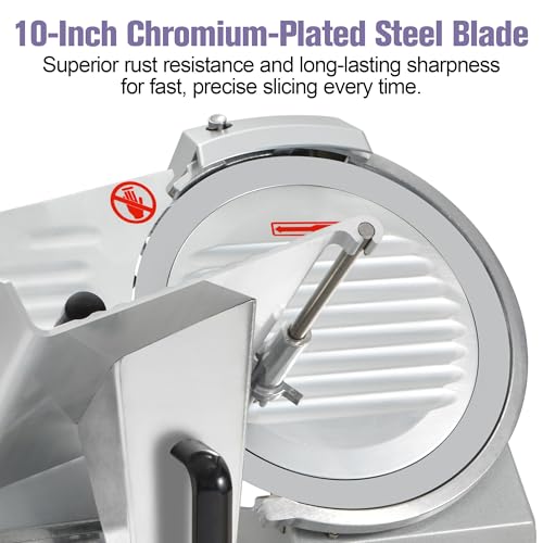Meat Slicer 10 Inch Commercial Meat Slicer