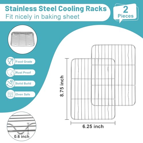 Stainless Steel Cooking Rack Set of 2
