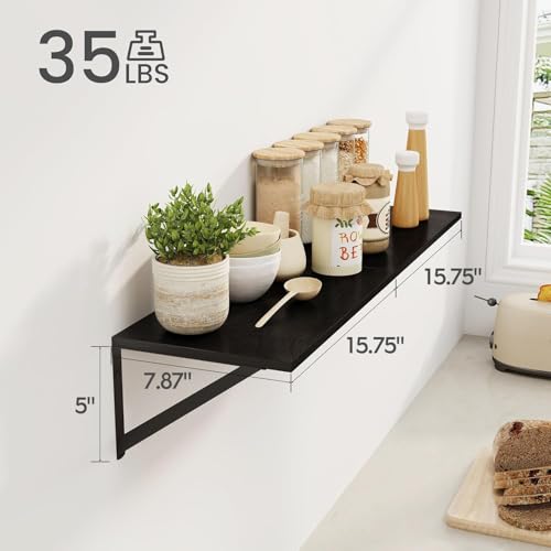 8 Deep Floating Shelves