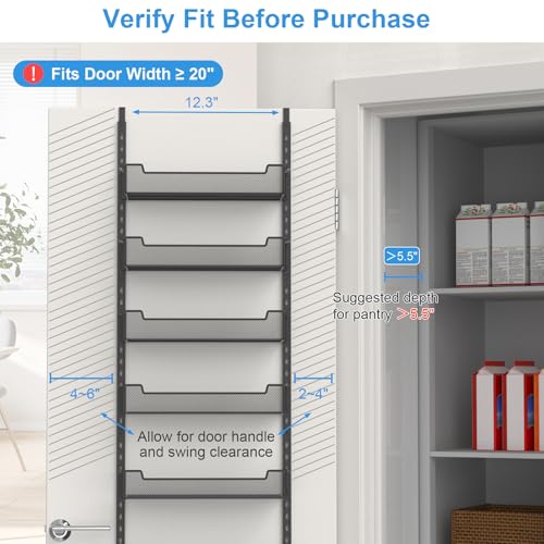 Over the Door Pantry Organizer