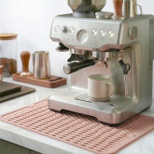 Silicone Dish Drying Mat (Pink / 16"L x 12"W)