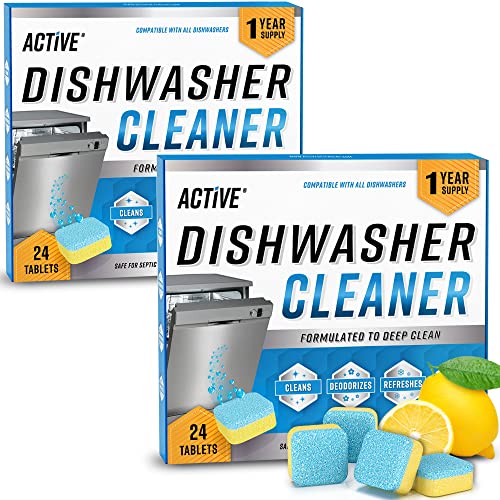 Dishwasher Cleaner And Deodorizer Tablets