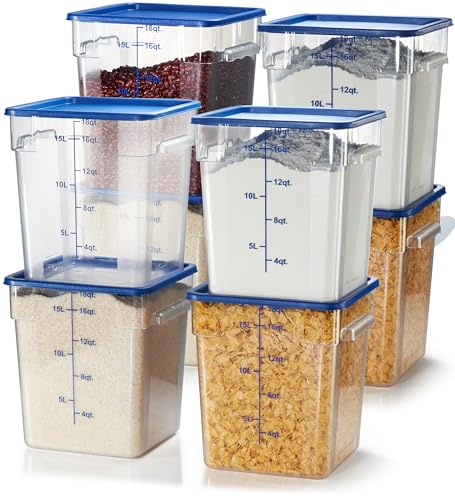 4 Pack Food Storage Container with Lid