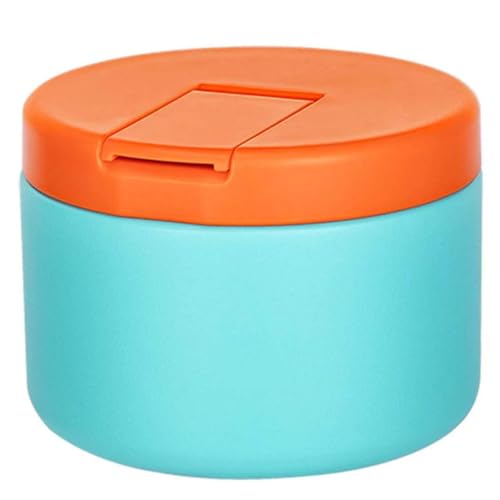 12oz Insulated Vacuum Food Jar with Buckle Lid Wide Mouth Soup Thermo for Hot Food Kids Leakproof Stainless Steel Lunch Container