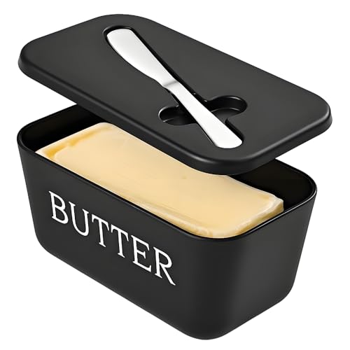 Butter Dish With Lid And Knife