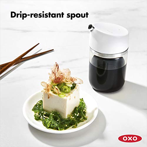 Good Grips Precision Pour Glass Dispenser for Soy Sauce (5.1 Ounces / Dispenser)