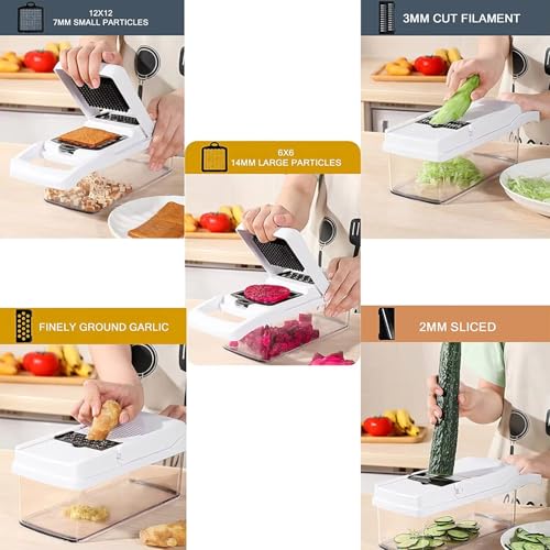 Vegetable Chopper (Black/White)
