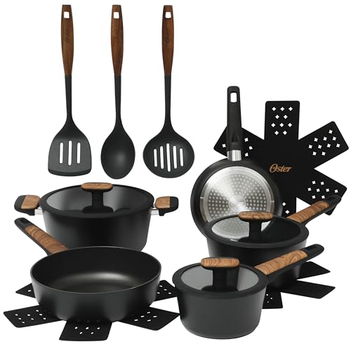 Platinum Aluminum Pots and Pans PFA Free Ceramic Premium Non stick Induction Kitchen Cookware