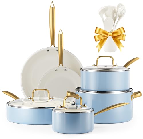 Pots and Pans Set Nonstick Kitchen Cookware Sets