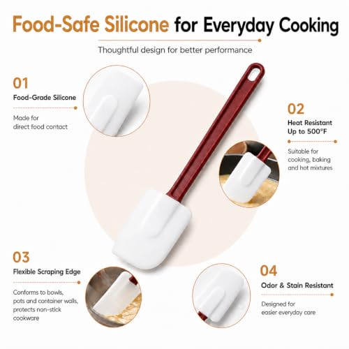 Heat Resistant Silicone Spatula Non
