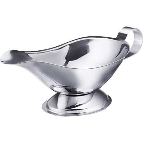 Stainless Steel Gravy Boat 120 ml (4.1 Ounces / Stainlesssteel)