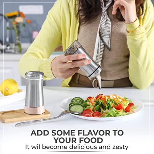 Pepper Shaker or Salt Shaker with Adjustable Pour Holes