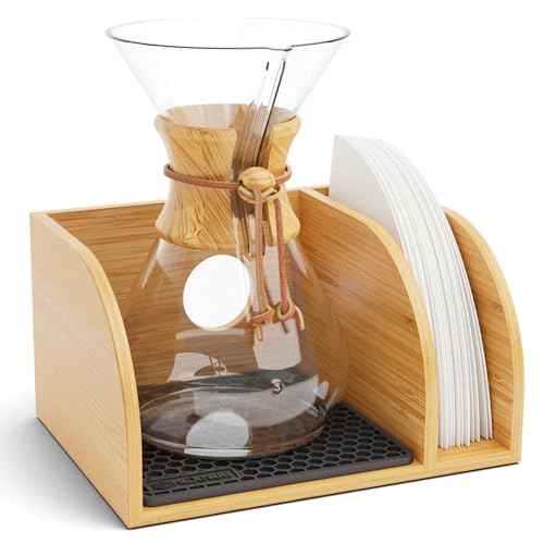 Caddy and Lid for Pour Over Coffee Maker