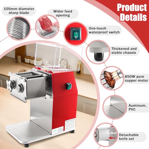 Meat Cutter Machine (Red / 5MM)