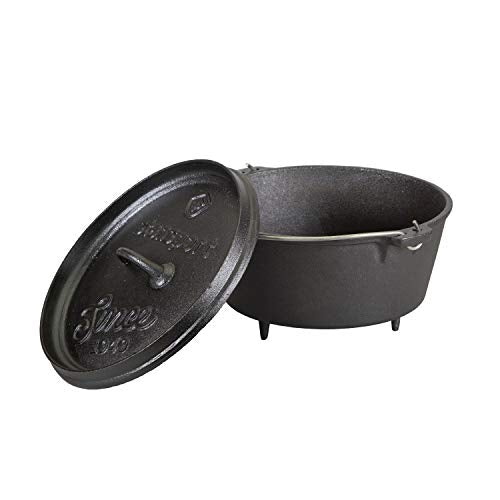 s Cast Iron Dutch Oven with Lid (With Legs-4 QT)
