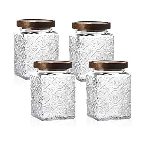 Vintage Glass Airtight Storage Jar