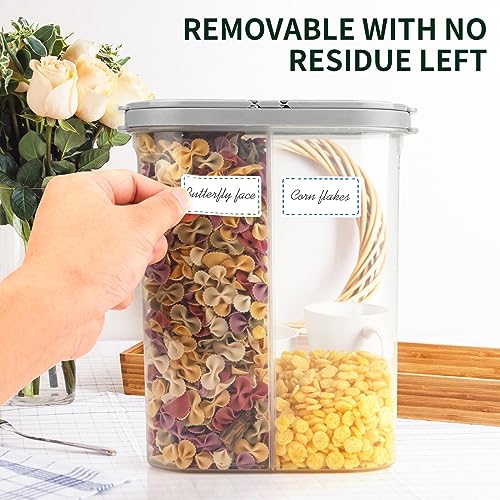 Red Green Blue Removable Freezer Labels