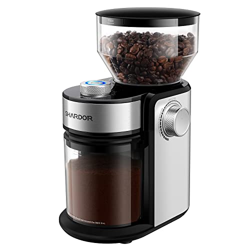 Electric Burr Coffee Grinder 2.0 (Silver)
