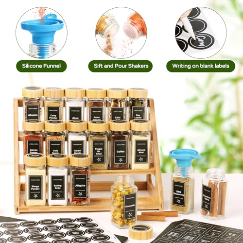 Spice Rack Tiered Spice Rack Organization for Cabinet