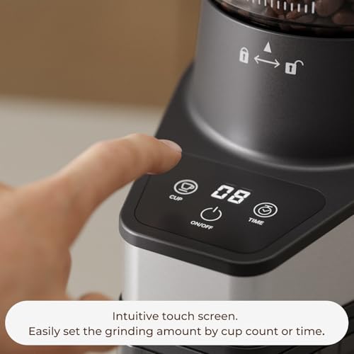 Conical Burr Coffee Grinder (Black)