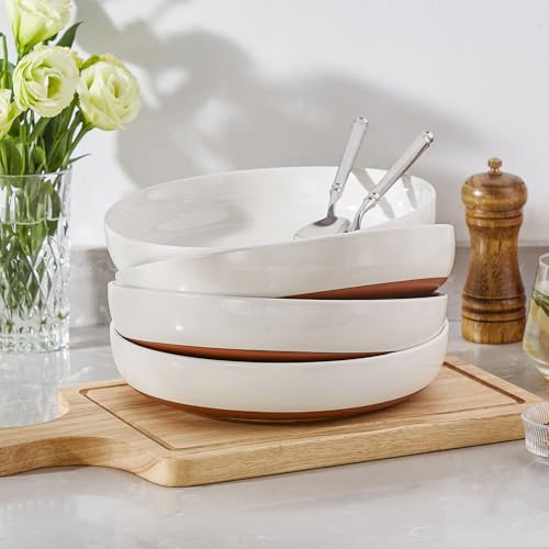 Large Pasta Bowls Set of 4