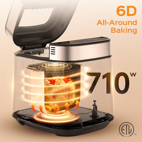 25-in-1 2.5LB Bread Maker with Built-in Electronic Scale (White)