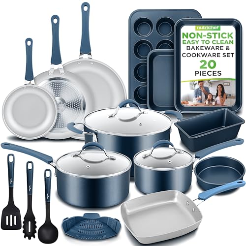 20 Piece Nonstick Kitchen PTFE