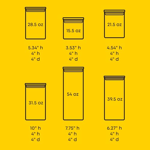 Borosilicate Glass Jars