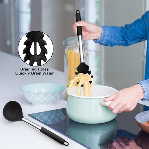 Silicone Pasta Fork and Ladle