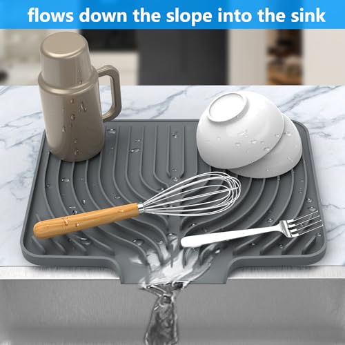 Silicone Drying Mat for Kitchen Counter