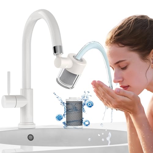 Swivel Faucet Extender Sink Aerator Water Filter
