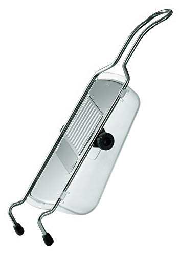 Rosle 95028 Stainless Steel Adjustable Gourmet Food Slicer Hand (Mandoline)