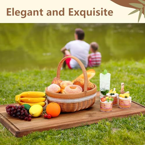 32" x 18" Large Acacia Wood Cutting Boards for Kitchen Wooden Cutting Board with Juice Groove Extra Large Serving Platter Carving Tray for Meat Cheese (Natural / 32" x 18" x 0.9" / Rectangle)