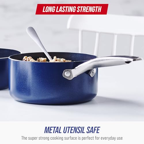 8QT Nonstick Stockpot with Glass Lid