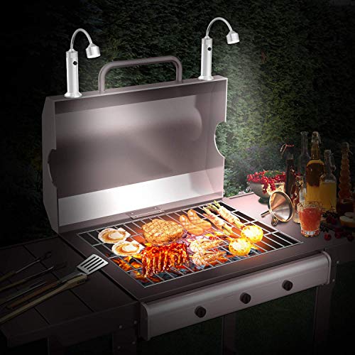 Barbecue Grill Light Magnetic LED Flexible Gooseneck Grilling Accessories