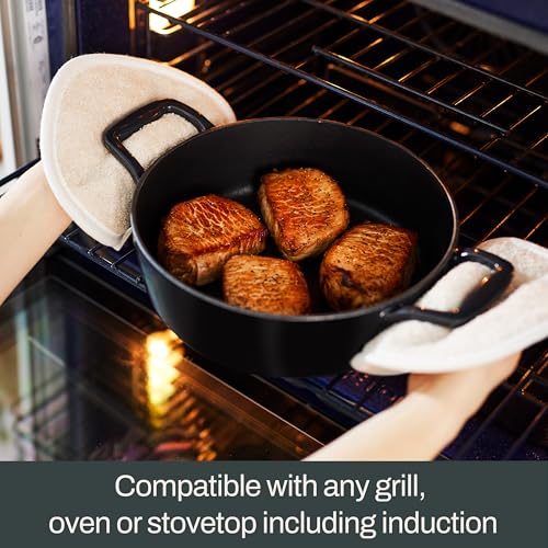 Cast Iron Stockpot (6 Qt Dutch Oven with Lid / Dutch Oven)